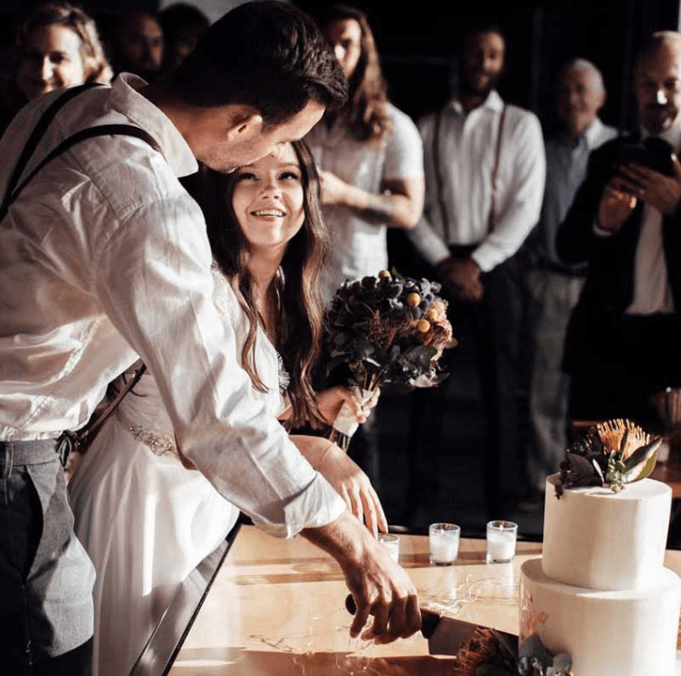 Wedding reception at The Alibi Melbourne